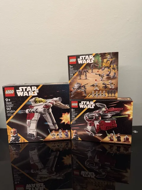 LEGO Star Wars Republic Bundle – 75432 + 75431 + 75401 (Clone Wars Collection)