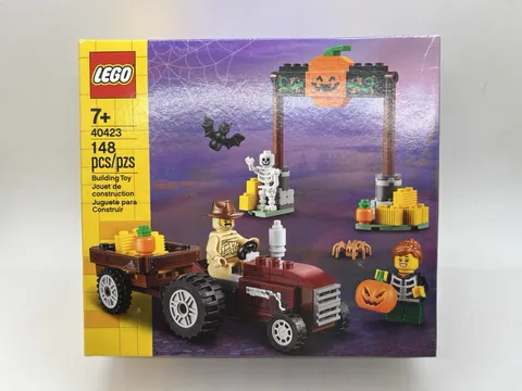 NIB! LEGO #40423 Halloween Hayride Set 148 pcs NEW/RETIRED Fall/Tractor/Pumpkin