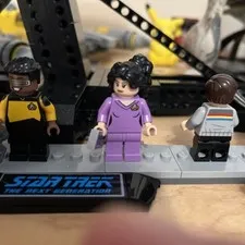 LEGO 10356 Counselor Deanna Troi  Minifig Star Trek USS Enterprise Trek007