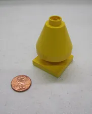 Lego Duplo YELLOW LAMP on YELLOW STAND for HOME HOUSE SPECIALTY BLOCK