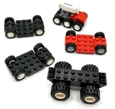 LEGO Car Lot, Plate with Wheels, City/Town Parts inv.641