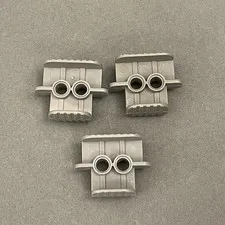 Lego 41752 Technic Rubber Band Holders Gray Replacement Parts Pieces Lot of 3