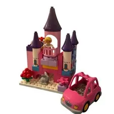 LEGO Duplo  CASTLE Replacement Mixed Parts LOT Of 100 + Pieces Bed Towers READ
