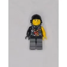 Lego Backyard Blaster 3 (Billy Bob Blaster) 8898 World Racers Minifigure