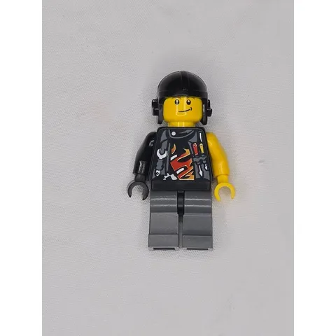 Lego Backyard Blaster 3 (Billy Bob Blaster) 8898 World Racers Minifigure