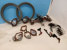 LEGO Bionicle Technic Parts Lot Rhotuka Spinners Large Gear Rings Weapons