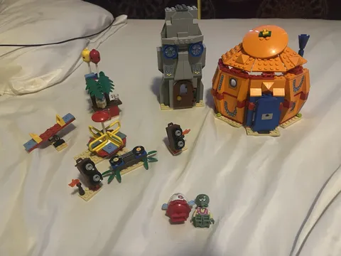 Lego SpongeBob bikini bottom undersea party 2011 mostly complete (READ DISC)