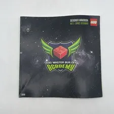 LEGO 4646874 Master Builder Academy Kit 1 Designer Handbook Booklet Only