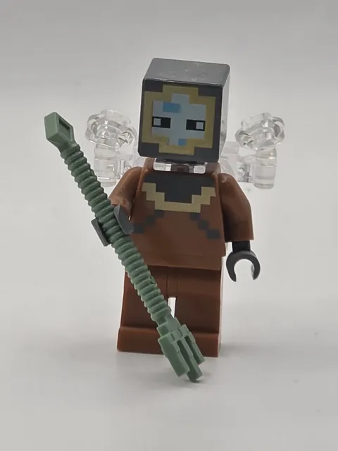 Diver LEGO minifigure [min109] Minecraft 21180 The Guardian Battle