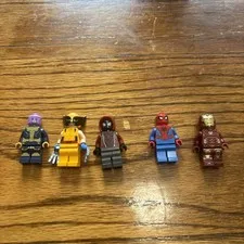 Lego Super Heroes Minifigures Lot 5