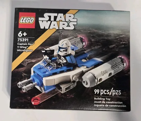 LEGO Star Wars: Captain Rex Y-Wing Microfighter Set (75391) - Brand New & Sealed