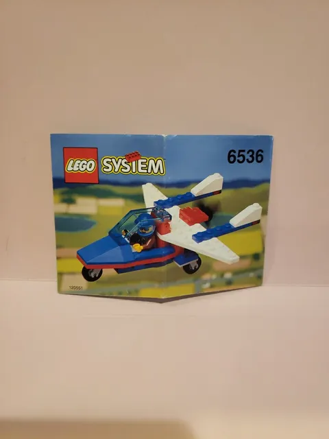 Vintage LEGO System Aero Hawk 6536 Instruction Guide MANUAL ONLY