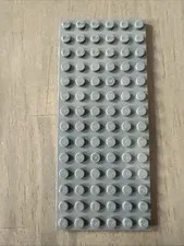 LEGO 3033 Dark Bluish Gray Baseplate 6 x 10 - 1 Piece