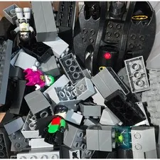 LEGO Duplo DC Super Heroes Batman Robin Joker Batwing 4lb Bulk Lot Black Grey