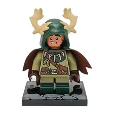 LEGO Dungeons & Dragons Halfling Druid Minifigure 71047 D&D CMF w Stand