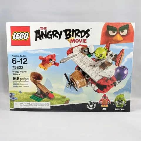 LEGO 75822 The Angry Birds Movie - Piggy Plane Attack New & Sealed