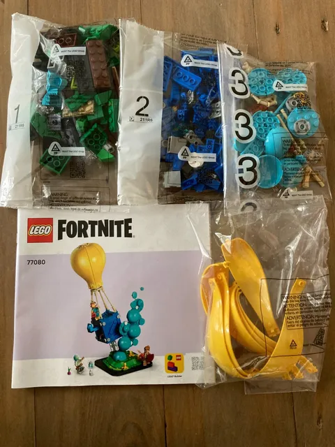 LEGO 77080 Fortnite Supply Drop - NO MINIFIGURES - Build Only!
