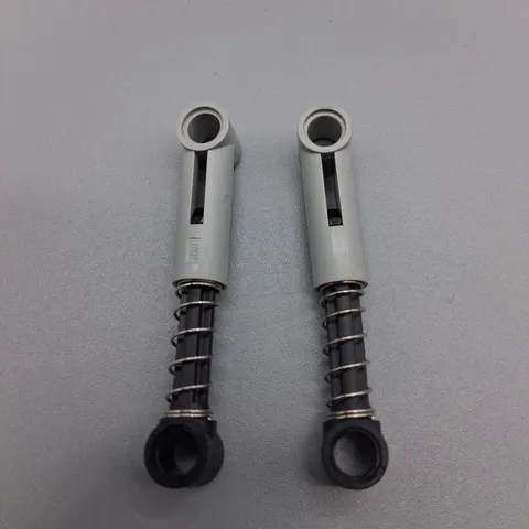 Set Of 2 Lego Technic, Shock Absorber 6.5L Black Grey Parrt 731c04