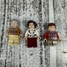 LEGO Dursley Family Minifigure Lot: 4 Privet Drive (hp215 hp216) 75968 Secrets