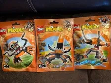 3 LEGO Mixels Series 2 41515 Kraw 41516 Tentro 41517 Balk Polybags New Sealed