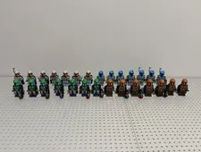 LEGO Star Wars Mandalorian tribe warriors minifigures lot