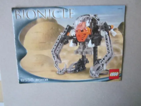 Lego Building Instructions Instruction 8556 Bionicle Boxor