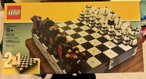 LEGO 40174 Iconic 2 in 1 Chess & Checkers Set - Brand New In Box - Retired Set