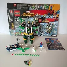 LEGO Marvel: Spider-Man: Doc Ock's Tentacle Trap (76059) complete with manual