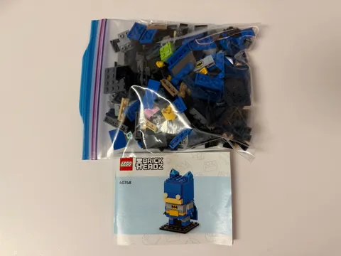 LEGO BRICKHEADZ Batman 8-in-1 Set 40748 - 100% Complete - No Box - Retired