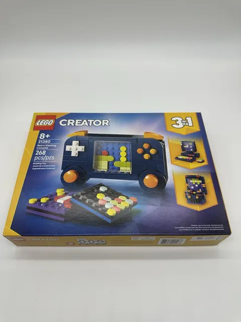 LEGO Creator 3in1 Retro Gaming Console 31380 Handheld Arcade Toy NISB NIB New