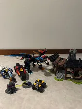 LEGO Ninjago 70627 Dragon’s Forge Incomplete Set with Bonus Bikes