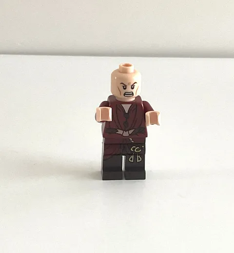 LEGO Lord of the Rings Hobbit Mirkwood Elf Chief Minifigure lor080 Missing Hair
