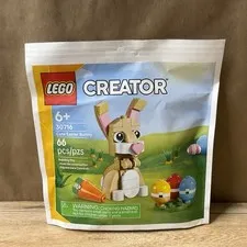 LEGO Creator 30716 Cute Easter Bunny New 2026  (66 Pieces)