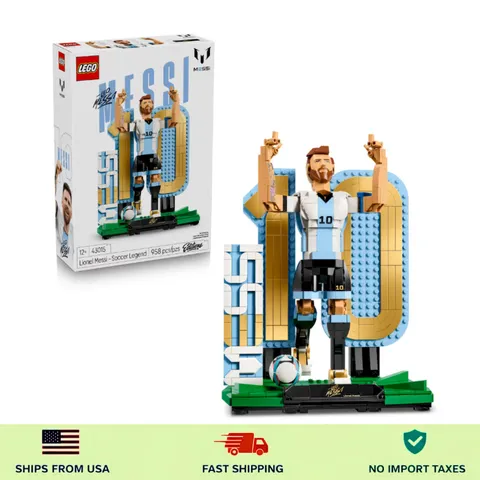 LEGO Editions Lionel Messi Soccer Legend Building Set 43015