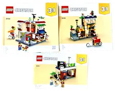 Lego Creator 31131 Downtown Noodle Shop Instruction Booklets Only