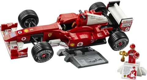 Lego Icons 11375 Ferrari F2004 and Michael Schumacher