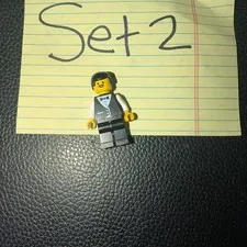 LEGO MINIFIGURE CITY TOWN VEST FORMAL WTR001!!