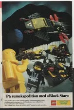 LEGO ADVERTISING INSERTS #  2-1155 # SPACE # 1988 #