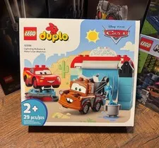 LEGO DUPLO: Lightning McQueen & Mater's Car Wash Fun (10996) New/Sealed, Retired