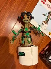 LEGO Guardians Of the Galaxy Groot Toy Kids Building Collectible Set 76297 Loc H