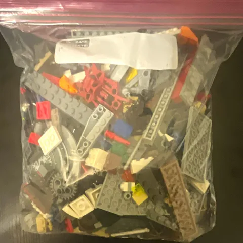 LEGO Bulk Lot Mixed Bricks Pieces Parts Multicolor Plastic in Polybag 2lb 3oz