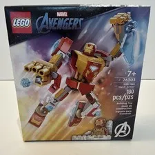 LEGO Super Heroes: Iron Man Mech Armor (76203) slightly damaged box