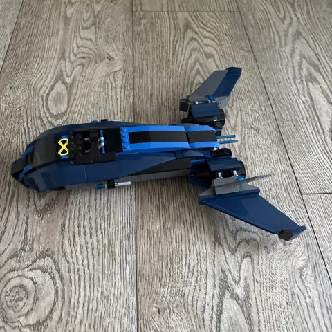 LEGO Marvel X-Men Blackbird X-Jet Vehicle Only (76022) - Built Ship