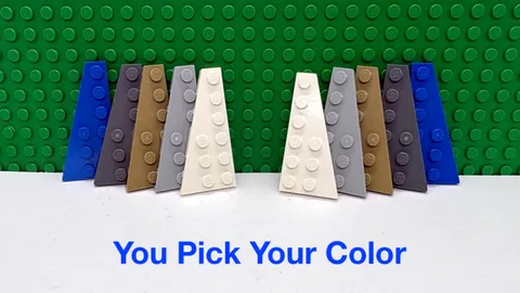 LEGO 6x3 Wedge Plate  "You Pick Your Color and Qty" NEW