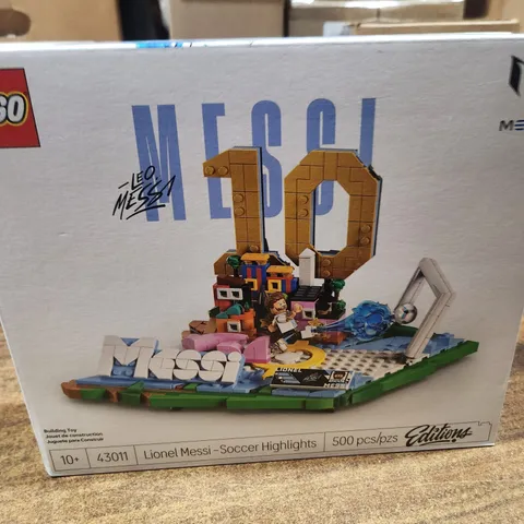 LEGO Lionel Messi Soccer Highlights 43011, 500 Pieces, Limited Edition NEW 