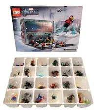 Lego Marvel The Avengers Advent Calendar 76196 Building Blocks - New in Open Box