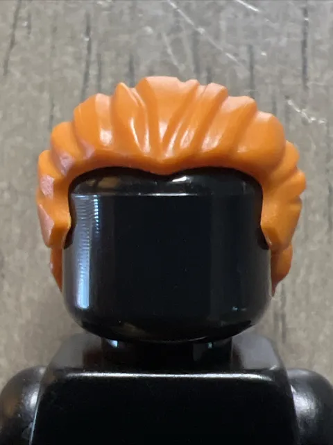 LEGO 95226 Dark Orange Hair Swept Back Short Ponytail Harry Potter Bill Weasley