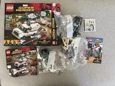 LEGO Spider-Man Beware The Vulture (76083) Near Complete W/ Box Manual Minifigs