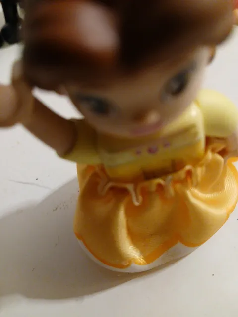 Lego Duplo Figure DISNEY Princess Girl BEAUTY BEAST BELLE Skirt Yellow