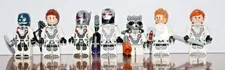 Lego Avengers Endgame Time Travel Suit Minifigure Pack - 7 Authentic Figures
